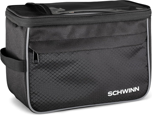 Schwinn Bike Bag, Pannier and Storage, Easy to Attach, Holds Cell Phones, Snacks, Wallet, Mounted Bicycle Accessories