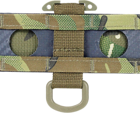 Tactical Gear Molle Clip D Ring Hook T-Mount Bar, Hanging Plastic Carabiner Glove Clip, Key Holder Battle Belt