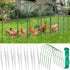 BOUTICOL 2.1 x 32.8 FT Portable Chicken Tunnel - Outside Chicken Coop Tunnel,