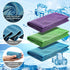 90 Pack 40" 12" Redbaker Cooling Towels Bulk for Neck and Face x Ice Cool Towel Multicolored Microfiber Sweat Rag