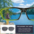 Nitrogen Polarized Wrap Around Sport Sunglasses, UV400, for Men Women, Driving Fishing Running