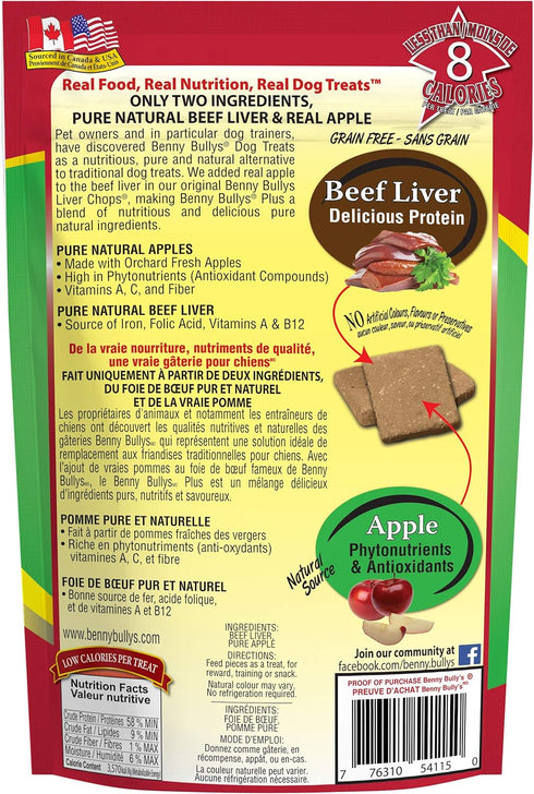 Benny Bully's Plus Apple Dog and Cat Treat
