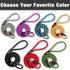 PetiFine Slip Lead Dog Leash, 6FT x 1/2", Reflective Durable Heavy Duty Adjustable Nylon Dog Rope Leash for Small