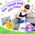 Happy Hoodie The Original Calming Band for Dogs & Cats - for Anxiety Relief – Noise Canceling for Fireworks, Thunderstorms, Pet Grooming & Force Drying - Dog Calming Aid Since 2008 (X-Large, Black)