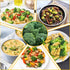 3.17oz Frozen SEAYOFA Freeze Dried Broccoli Florets, Dehydrated Broccoli Vegetables, No Bitter Broccoli Florets