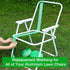 2 2 1/4 Inch 100 HESTYA Rolls x Feet Lawn Chair Webbing Folding Polypropylene Webbing for Outdoor Furniture Seat Repair