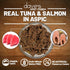 3 oz (24 Pack) Dave's Pet Food Grain Free Wet Cat Food (Tuna & Salmon in Aspic), Naturally Healthy Canned, Added