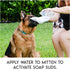 No Rinse Pet Wipes, Rinse Free Shampoo Mittens for Dogs & Cats, Bathing & Washing Pets, Pack of 15