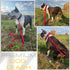 Heavy Duty Bungee Dog Leash - 6 ft - 7.5 ft for Large Medium Dogs, Reflective, Pink