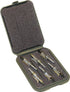 MTM BHM Mechanical Broadhead Case, Stores 6 Broadheads, Compact Size, USA Made, Army Green