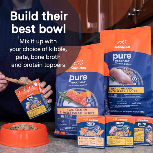 Canidae PURE Limited Ingredient Dry Dog Food, Lamb and Pea Recipe, 4 Pounds, Grain Free