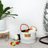 Midlee Small Dog Toy Rope Cotton Basket