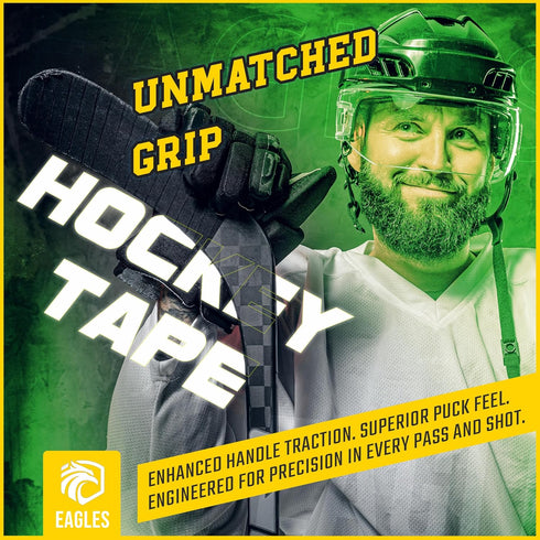 Hockey Tape Multipurpose Cloth Tape Roll for Lacrosse, Baseball & Softball, Easy Tear Over Grip - Sports Gift