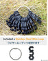 NACETURE Aluminum Alloy Rope Tensioner, Camping Tent Guyline Cord Adjuster for Hiking, Backpacking