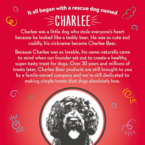 Charlee Bear Liver Dog Treat, 6-Ounce