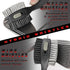 Brush(Grey(1 CHAMPKEY PRO Retractable Golf Club Brush - Oversized Brush Head with Soft Rubber Hand Grip & Retractable