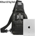 ATBP Backpack Pack 7 Small Tactical Sling Bag for Men Military Shoulder Bag EDC Crossbody Bag for Hiking Liters