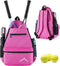 Himal Outdoors Tennis Backpack - Large Storage for 2 Rackets and Necessities, Suitable for All Ages