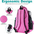 Himal Outdoors Tennis Backpack - Large Storage for 2 Rackets and Necessities, Suitable for All Ages