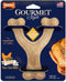 Nylabone Gourmet Style Strong Chew Wishbone Dog Toy, Chicken Flavor, Small/Regular (1 Count)