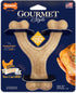 Nylabone Gourmet Style Strong Chew Wishbone Dog Toy, Chicken Flavor, Small/Regular (1 Count)