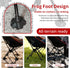 Lightweight Folding Lawn Chairs with Carry Bag,Stable and Sturdy Camping Chair with Back Support, Suitable for Fishing