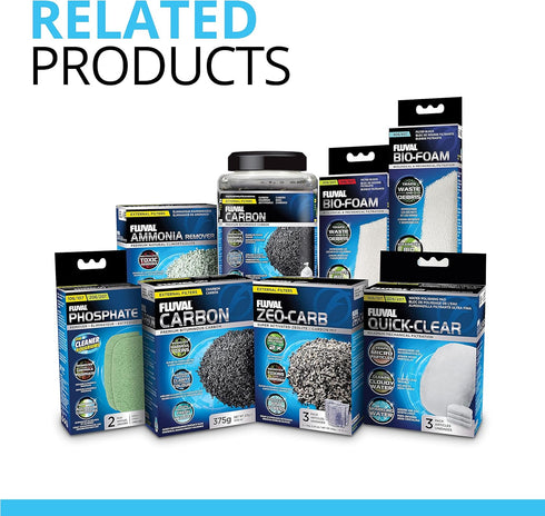 Fluval Pre-Filter Media, Mechanical Filter Media for Aquariums, Ceramic Rings, 26.45 oz.