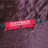 Funny Dog Leash Sleeve - Stay Back Please Maintain 6 Ft Leash Wrap with Hanging ID Patch