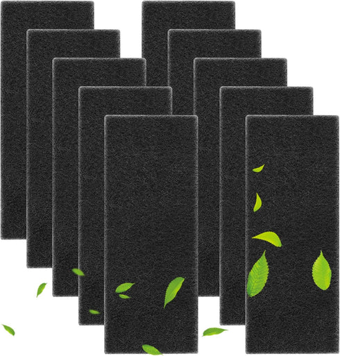 10-Pack Carbon Filters for Litter-Robot 3, Activated Carbon Litter Box Filter Replacement