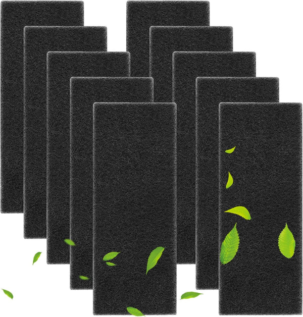 10-Pack Carbon Filters for Litter-Robot 3, Activated Carbon Litter Box Filter Replacement