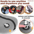 TREKOLOGY Inflatable Camping Pillow with Removable Cover, Ultralight Portable Compact Pillow for Backpacking, Hiking,