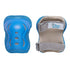 Kids/Youth Protective Gear Set, Knee Pads, Elbow Pads, Wrist Guards for Roller Skates, Skateboard, Blue