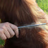 ROPO Dog Comb for Matted Fur - Pet Dematting Comb with Rounded Teeth and Non-Slip Grip Handle