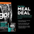 GO! SOLUTIONS Carnivore Grain Free Dog Food - Chicken, Turkey + Duck Recipe - 3.5 lb Dry Dog Food