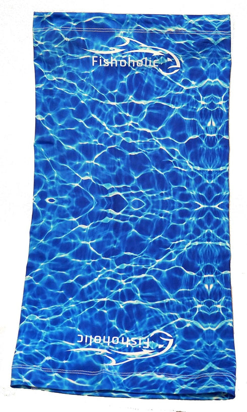 Fishoholic Fishing Face Mask Neck Gaiter, UPF50+ Sun Protection, Available in 3 Colors