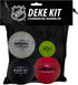 (4) Franklin Sports NHL Hockey Stick Handling Balls - Hockey Training Aids for Stick Handling + Hands Practice - On +