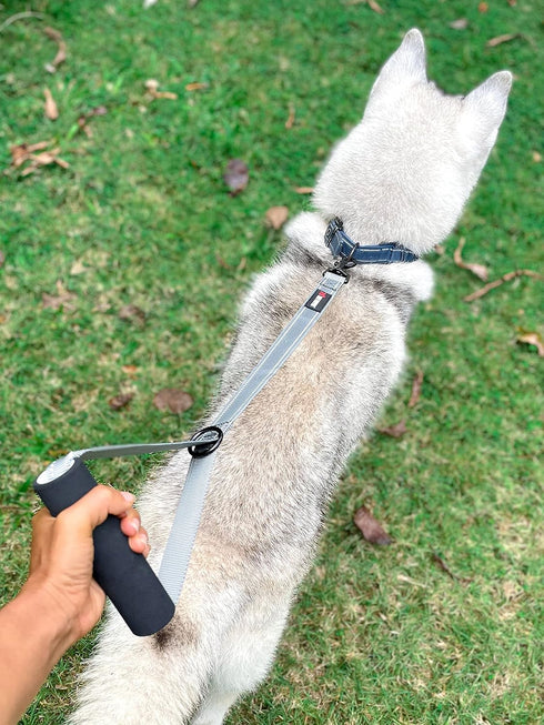 Tuff Pupper Service Dog Leash - 24 Inch Handle for Large Dogs, Perfect for Service Dog Harness & Training