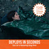 Go Time Gear Life Bivy Emergency Survival Sleeping Bag - Use as Mylar Emergency Blanket, Thermal Bivy Sack