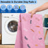 2-Pack 36" 48" Sunheir Extra Large Reusable Dog Mat for Floor, Dog Playpen, Non-Slip Waterproof Super Absorbent
