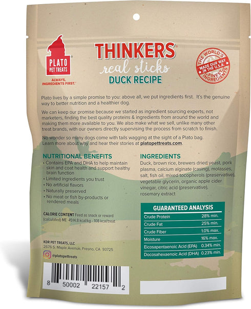 PLATO Thinkers Duck 18oz, Natural