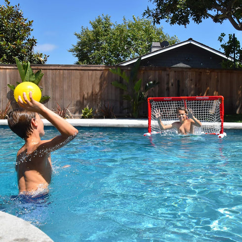Set Summer 3 GoSports Floating Water Polo Game - Must-Have Pool Game Includes Goal and Balls