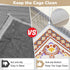 91"x 63"Reusable Glittme Rabbit Cage Liners and Washable Bunny Mats Super Absorbent Dog Whelping Pads with Non-Slip