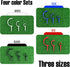 SANDIAN Plastic Golf Tees, Semicircular Design for Better Accuracy, Unbreakable, Anti-Hook, Anti-Slice