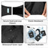 Paw Legend Washable Dog Belly Band Wrap Diapers for Male Dog (3 Pack, Medium, Black) - High Absorbing Puppy Diapers
