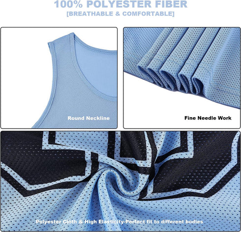 Set 12 (13-24) of Numbered Soccer Vests/Sport Pinnies/Training Bibs with Free Carry Bag