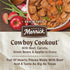 12.7 oz. Merrick Grain Free Wet Dog Food, Cowboy Cookout Recipe With Real Deboned Beef, Canned Adult Dog Food, Can