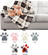 PETMAKER Reversible Waterproof Pet Blanket - Gray | Protects Couch, Car, Bed from Spills, Stains, or Fur - Dog and Cat