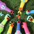 8 Toys(11 Inch,Mixed Pcs Silly Rubber Chicken Screaming Chicken Dog Toy with Squeaker Large Squeaky Prank Noise Maker