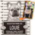 Dog Mugshot Custom Pet Mugshot, Personalized Gift for Your Dog, Cat or Pet