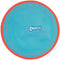 Chuckit Paraflight Flying Disc Dog Toy, Large 9.75", Orange and Blue